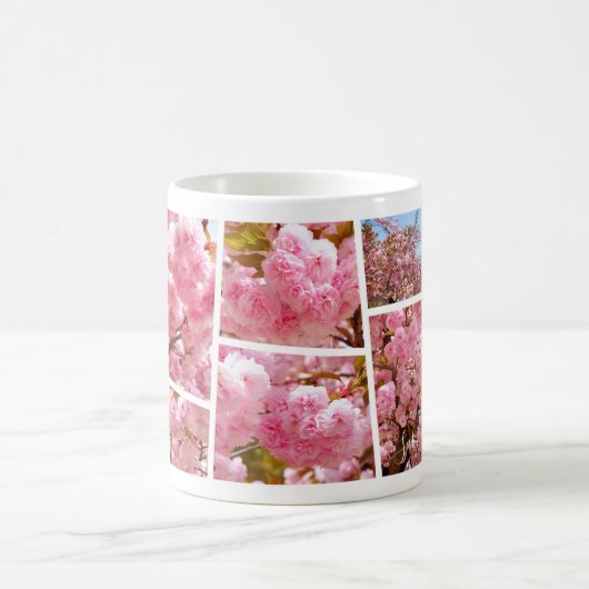 Double Cherry Blossom: Sato-zakura Kaffeetasse (Mittel)