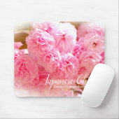 Double Cherry Blossom: Sato-zakura Mousepad (Mit Mouse)