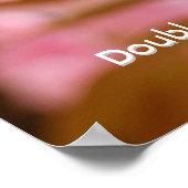 Double Cherry Blossom: Sato-zakura Poster (Ecke)