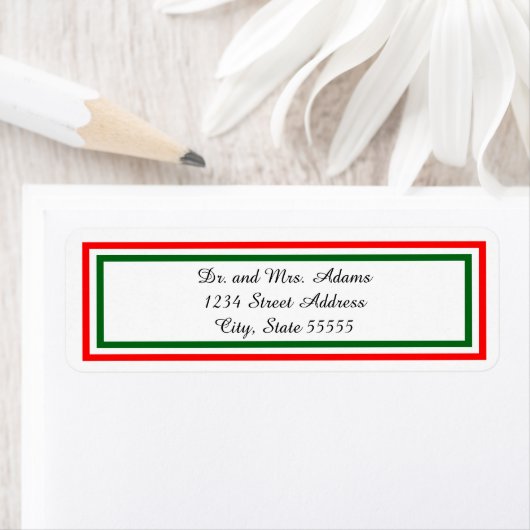 Double Christmas Trimm - Rücksendeadresse (Insitu)