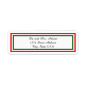 Double Christmas Trimm - Rücksendeadresse (Vorne)