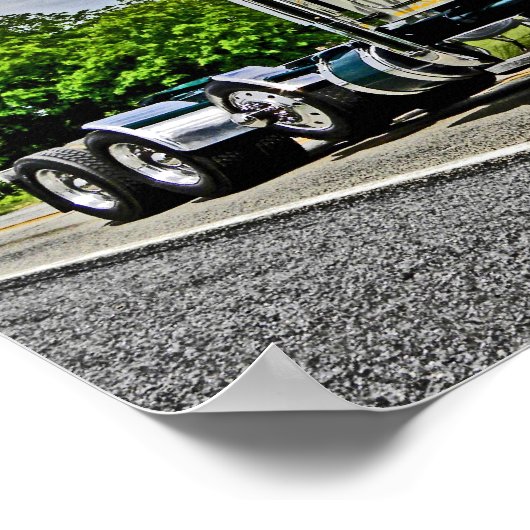 Double D Peterbilt 379 Poster (Ecke)