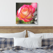 Double Delight Rose Leinwanddruck (Insitu (Schlafzimmer))