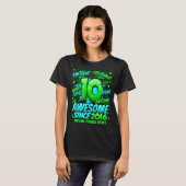 Double Digits 10 Year Old Boys 10th Birthday Boy T-Shirt (Vorne ganz)