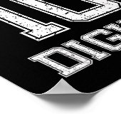 Double Digits 10th Birthday 10 Year Old  Poster (Ecke)