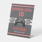 Double digits! Perfect Ten Year old Birthday Pede Sockelschild (Vorderseite)