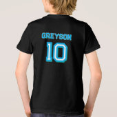 Double digits! Perfect Ten Year old Birthday Tri-Blend Shirt (Rückseite)