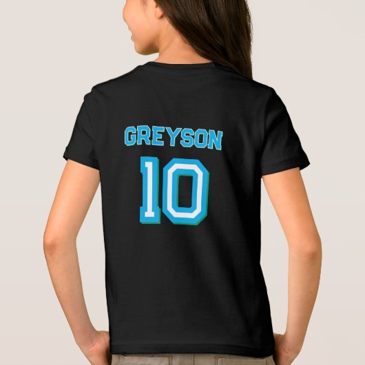 Double digits! Perfect Ten Year old Birthday  Tri-Blend Shirt (Rückseite)
