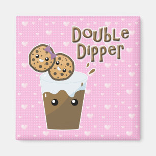 Double Dipper Cookies N Milch Magnet