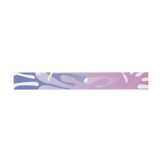 Double Doves B'nai Mitzvah Envelope Wrap Einladungsbanderole (Flach)