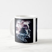 Double Exposure Man Classic Tasse, 11 oz Kaffeetasse (Vorderseite Links)
