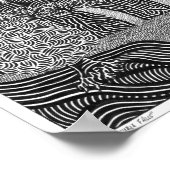 Double Falls Poster (Ecke)