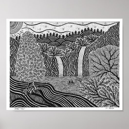Double Falls Poster (Vorne)