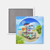 Double Groovy Kühlschrank Magnet (Vorderseite/Rückseite)