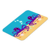 Double Groovy Octopus Magnet (Linke Seite)
