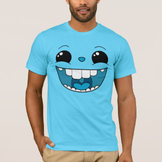 Double Happy Blue Face Men-T - Shirt