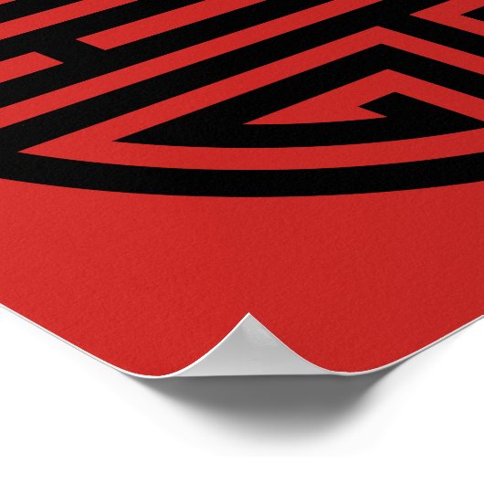 Double Happy Viel Glück Poster (Ecke)