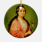 Double Image St. Apollonia (BLA 001) Keramik Keramikornament (Vorne)