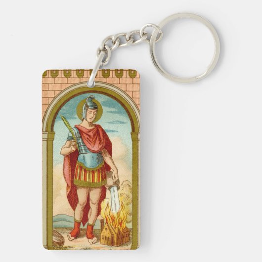 Double Image St. Florian of Lorch (BK 32) Schlüsselanhänger (Rückseite)