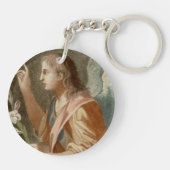 Double Image St. Gabriel the Archangel (M 011) Schlüsselanhänger (Rückseite)