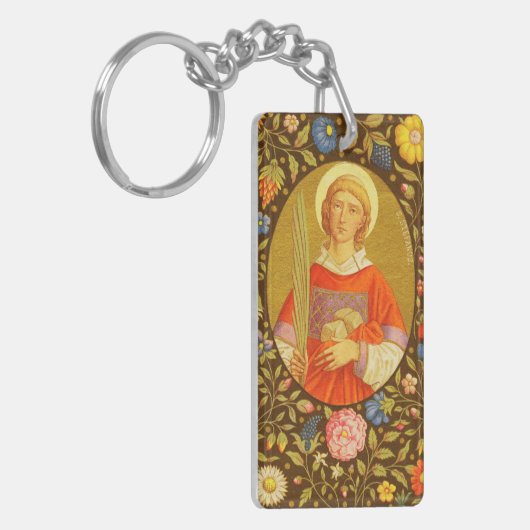 Double Image St. Stephen the ProtoMartyr (PM 08) Schlüsselanhänger (Vorderseite links)