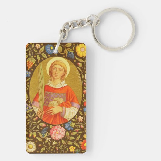 Double Image St. Stephen the ProtoMartyr (PM 08) Schlüsselanhänger (Rückseite)