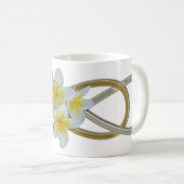 Double Infinity BiColor Frangipani Kaffeetasse (VorderseiteRechts)