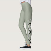 Double Infinity Black & White + Ihre Ideen Leggings (Links)
