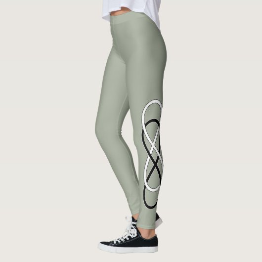 Double Infinity Black & White + Ihre Ideen Leggings (Links)