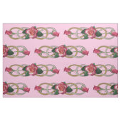 Double Infinity Silver Gold Rose + Ihre Ideen Stoff (Fat Quarter (45,7 x 55,9 cm))