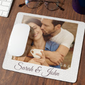 Double Initial Duo Story Mousepad