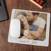 Double Initial Duo Story Mousepad