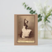 Double Jointed Circus Performer auf Karten (Stehend Vorderseite)