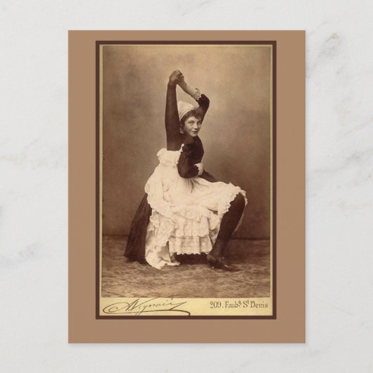 Double Jointed Circus Performer auf Karten (Vorderseite)