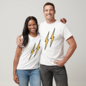 Double Lightning Bolt Icon design T-Shirt (Unisex)