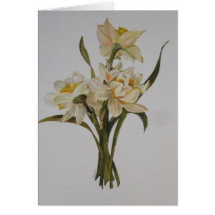 Double Narcissi Bouquet Floral Art