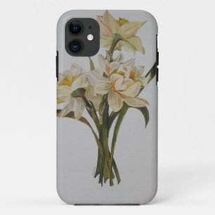 Double Narcissi Bouquet Floral Art iPhone 11 Hülle
