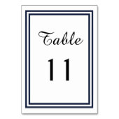 Double Navy Trial - Table Card Tischnummer (Rückseite)
