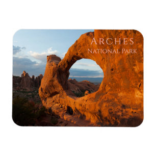 Double O Arch, Arches National Park, Utah Magnet