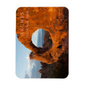 Double O Arch, Arches National Park, Utah Magnet (Vertikal)