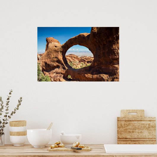 Double O Arch Poster (Küche)