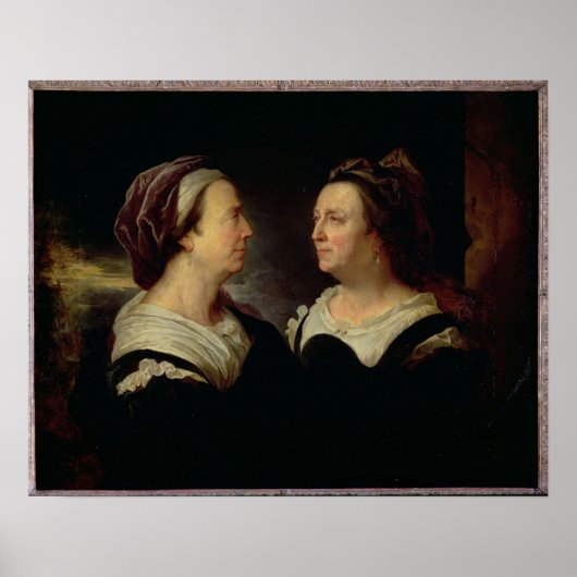 Double Portrait of Marie Serre Poster (Vorne)