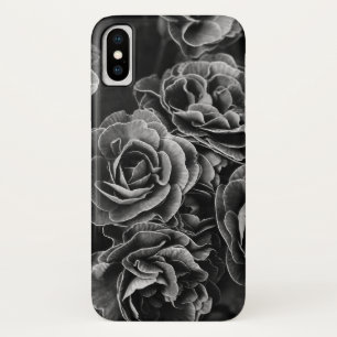 Double Primula-Blume, Schwarz und Weiß Case-Mate iPhone Hülle