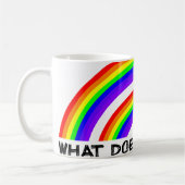 Double Rainbow Tassen-Video Kaffeetasse (Links)
