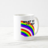 Double Rainbow Video Tasse (VorderseiteRechts)