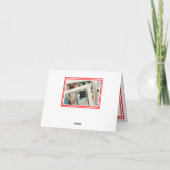 Double Red Trial - Danke Karte (Rückseite)