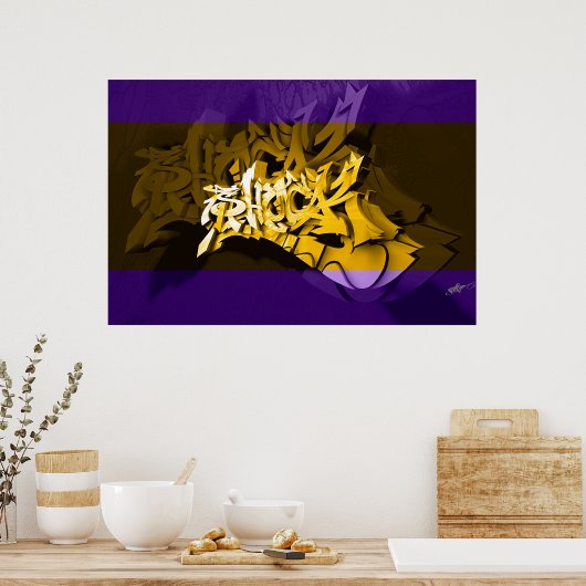 Double Shock (second edit) Poster (Küche)