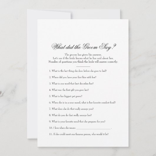 Double Side - 2 Brautparty Games (Rückseite)