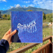 Double Side Journal-Notebook - Blau Notizblock