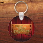 double sided logo key chain schlüsselanhänger (Vorderseite)